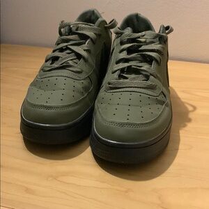 Air Force 1s green and black